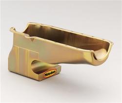 Milodon SBC 6qt Oil Pan w/RH Dipstick - 62-67 Nova MPN MIL31061 For Chevy, GM 1962-67
