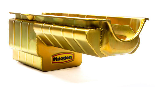Milodon  Oil Pan - SBC Drag Race 5qt. RH Dipstick  MIL31169