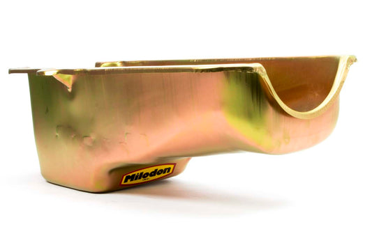 Milodon SBC Claimer Oil Pan - 5qt. 1-pc. Rear Main MPN MIL31501 For Chevy