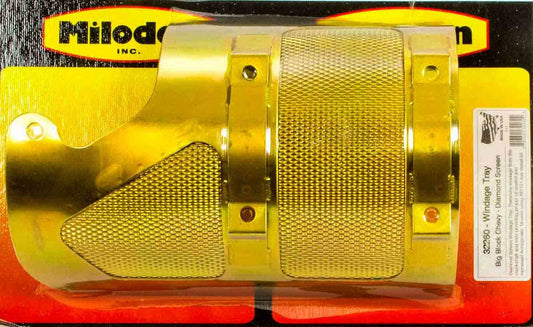 Milodon BBC Diamond Screen Tray MPN MIL32260 For Chevy