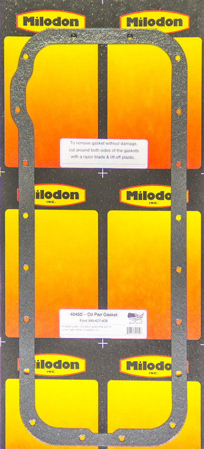 Milodon Oil Pan Gasket - BBF FE MPN MIL40450 For Ford FE-Series
