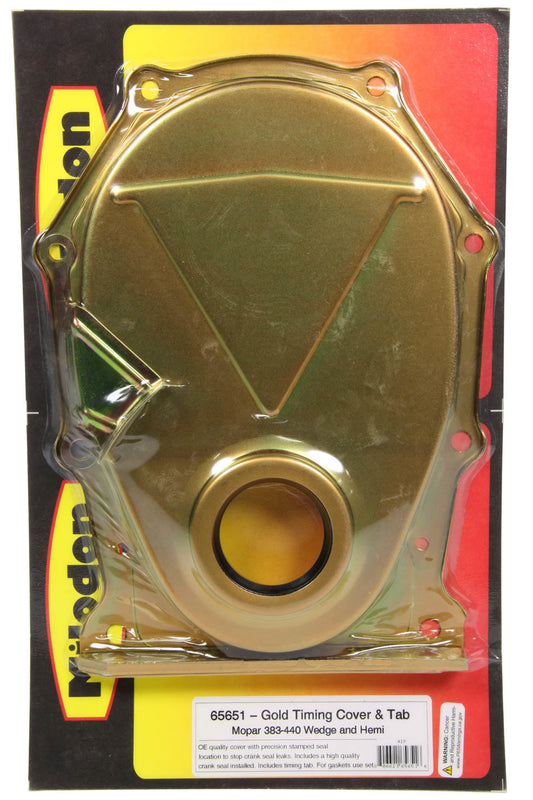 Milodon  BBM Timing Cover - Gold   MIL65651
