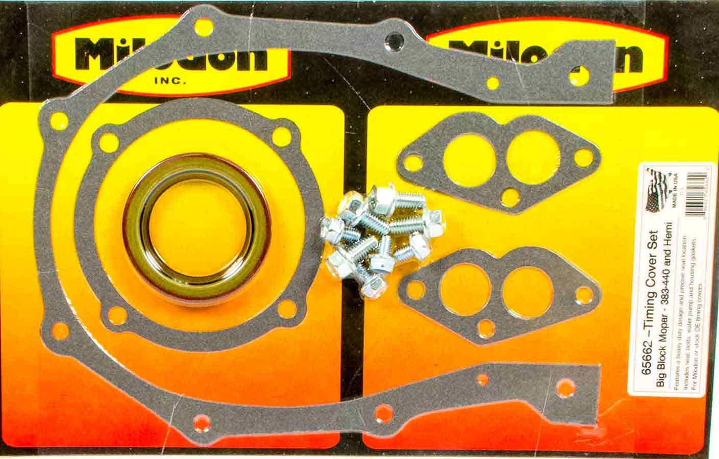 Milodon  BBM Timing Cover Installation Kit  MIL65662