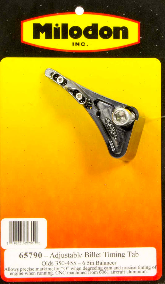 Milodon Olds Timing Pointer - 6.5in Balancer MPN MIL65790 For Oldsmobile