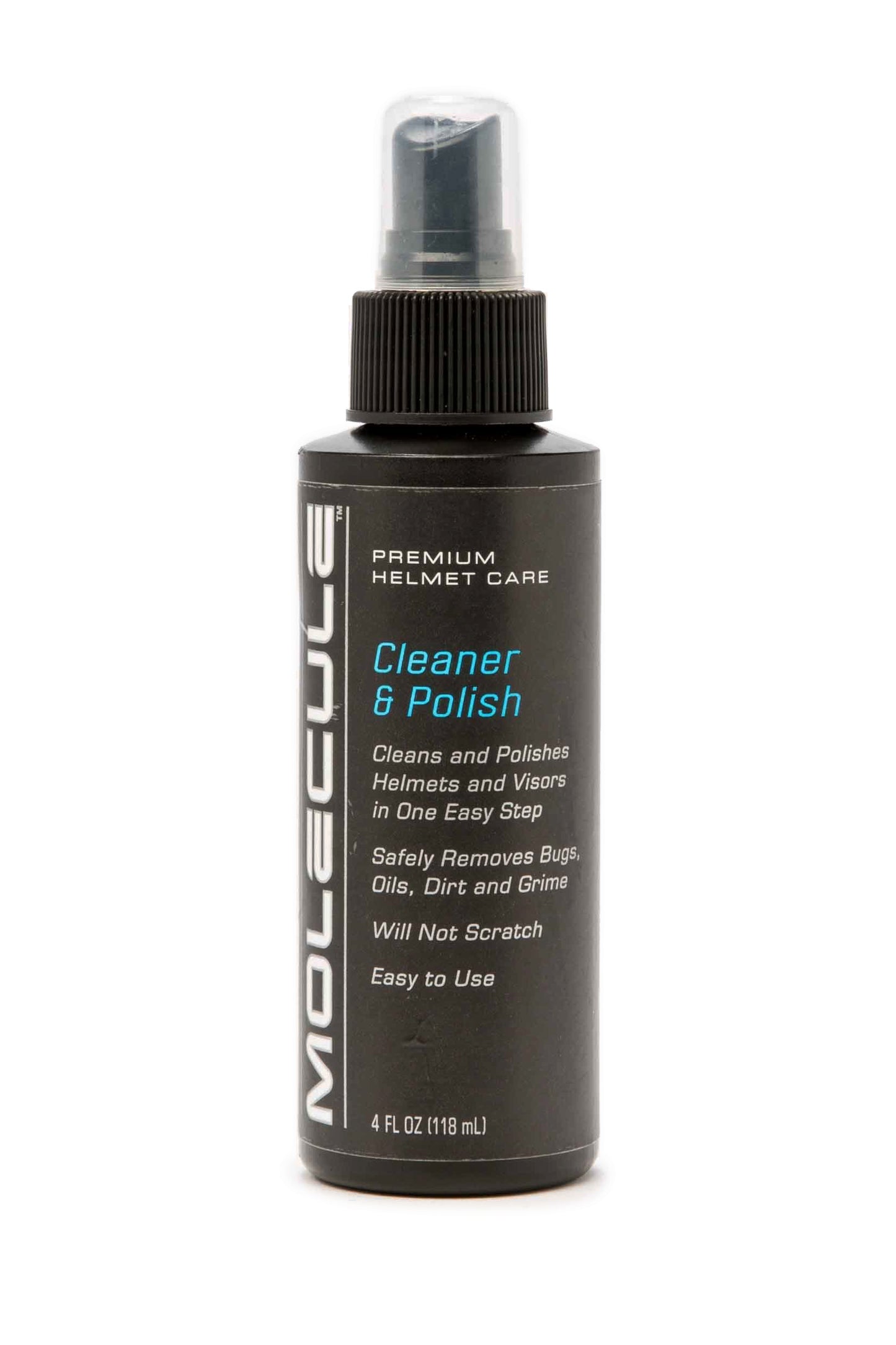 Molecule  Helmet Cleaner & Polish 4oz Spray  MOLMLHCP41