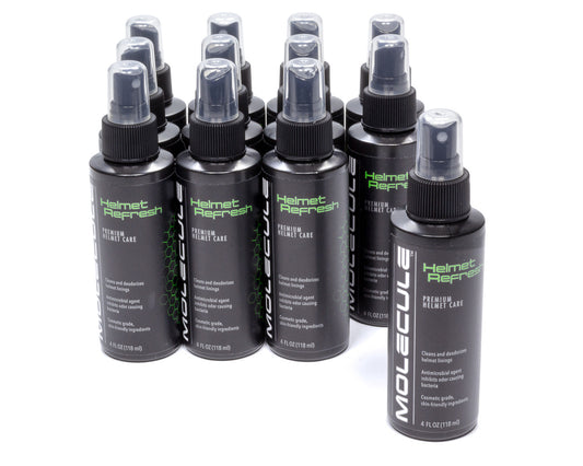 Molecule Helmet Fabric Refresher 4oz Spray Case of 12 MPN MOLMLHFF-4-12