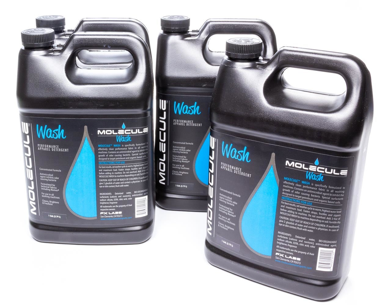 Molecule Wash 1 Gallon Case Of 4 MPN MOLMLWA-1G-4