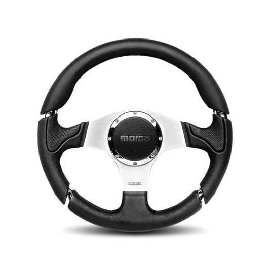 Momo Automotive Accessories  Millenium Steering Wheel Leather / Airleather  MOMMIL35BK1P