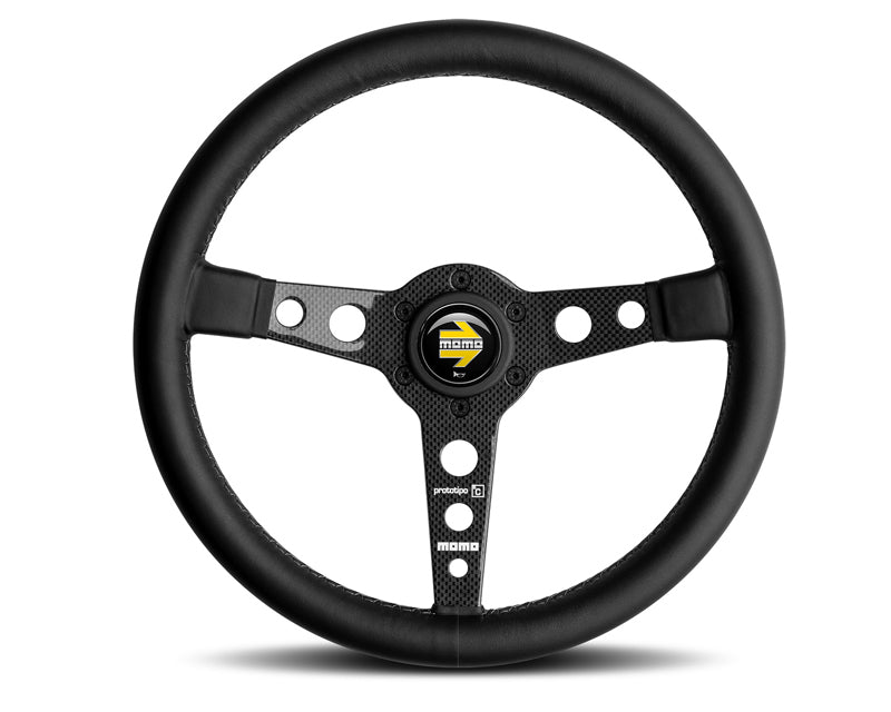 Momo Automotive Accessories  Prototipo Steering Wheel Leather Carbon Fiber  MOMPRO35BK1C