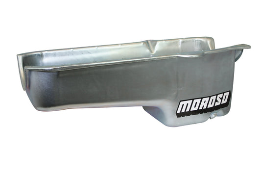 Moroso SBC S/S Oil Pan - 5qt. '86 & Newer Blocks MPN MOR20172 For Chevy