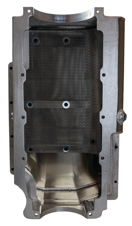 Moroso BBC 2pc. Billet Rail Oil Pan MPN MOR20376 For Chevy
