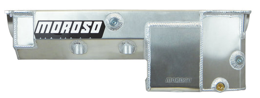 Moroso  Oil Pan BBC Gen IV W/S W/Div. Tray 8in  MOR20485