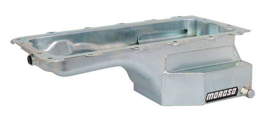 Moroso Ford 4.6L/5.4L Oil Pan 8qt. Clear Zinc Steel MPN MOR20548 For Ford