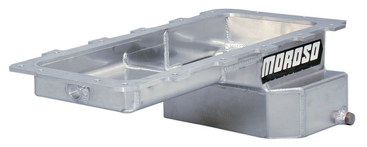 Moroso  Ford 4.6/5.4L Fab. Alum. Oil Pan w/Kick-Out Sump  MOR20555