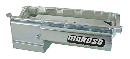 Moroso Oil Pan BBC Elim w/Partd Tray Deep F.S. MPN MOR21048 For Chevy