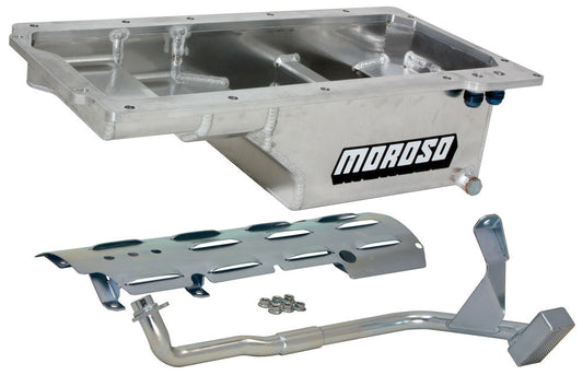 Moroso LS1 Billet Rail Oil Pan Kit w/Tray MPN MOR21150 For GM LS-Series, Pickup
