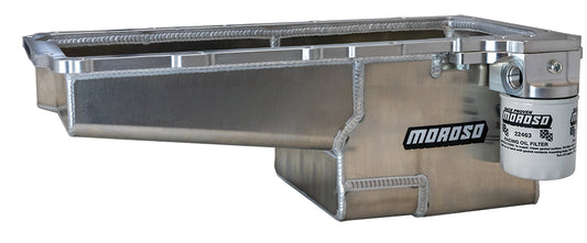 Moroso 7qt Oil Pan - GM LS Drag Race/COPO Camaro 16-Up MPN MOR21157 For Chevy, GM Camaro, LS-Series 2016-18