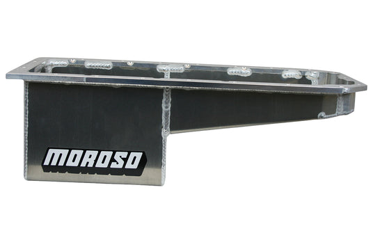 Moroso Oil Pan Mopar 6.2 Hemi w/Hellcat Timing Cover MPN MOR21166 For Dodge, Mopar Challenger, Gen III 2015-17