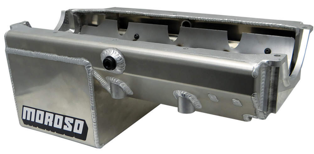 Moroso  8qt Oil Pan - Alm - SBC Drag Race  MOR21234