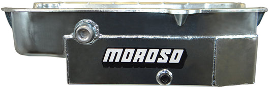 Moroso SBC 8qt CT Oil Pan - LH Dipstick MPN MOR21325 For Chevy