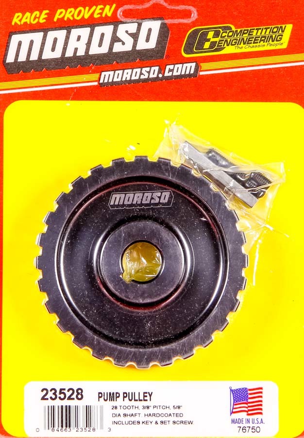 Moroso Gilmer Pulley 28 Tooth MPN MOR23528 For Universal use