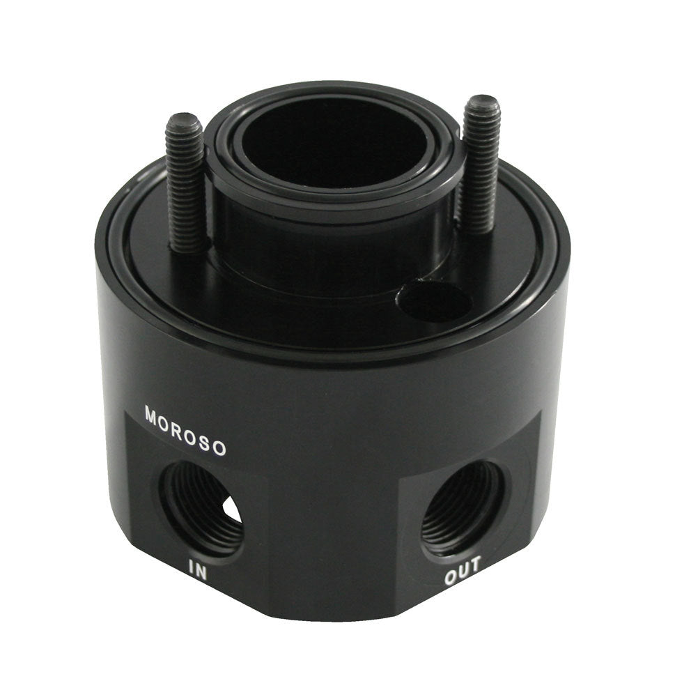 Moroso Oil Filter Adapter - SBC & BBC Gen IV MPN MOR23691 For Chevy
