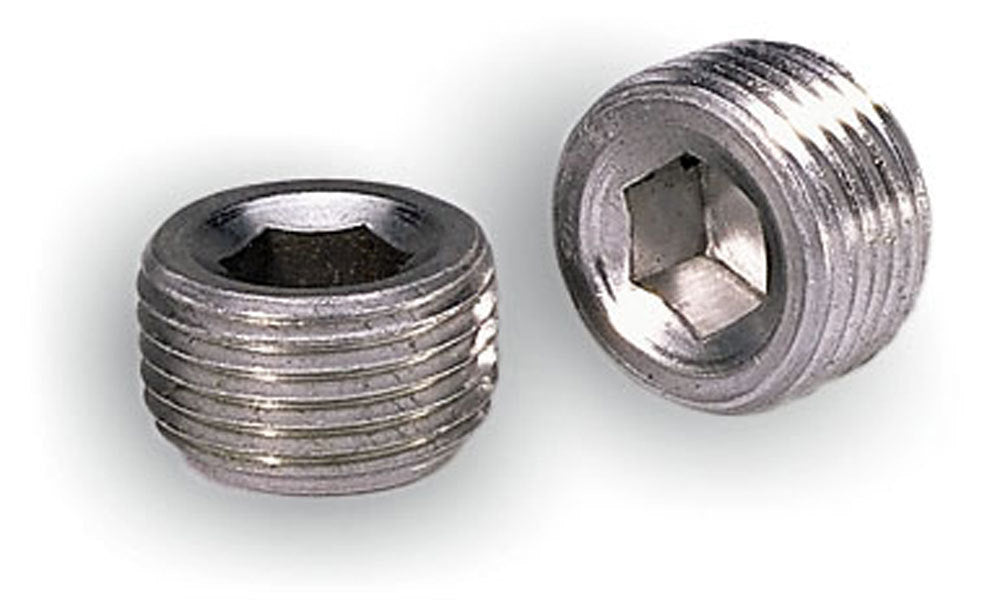 Moroso  3/8innpt Alum Pipe Plugs   MOR37812
