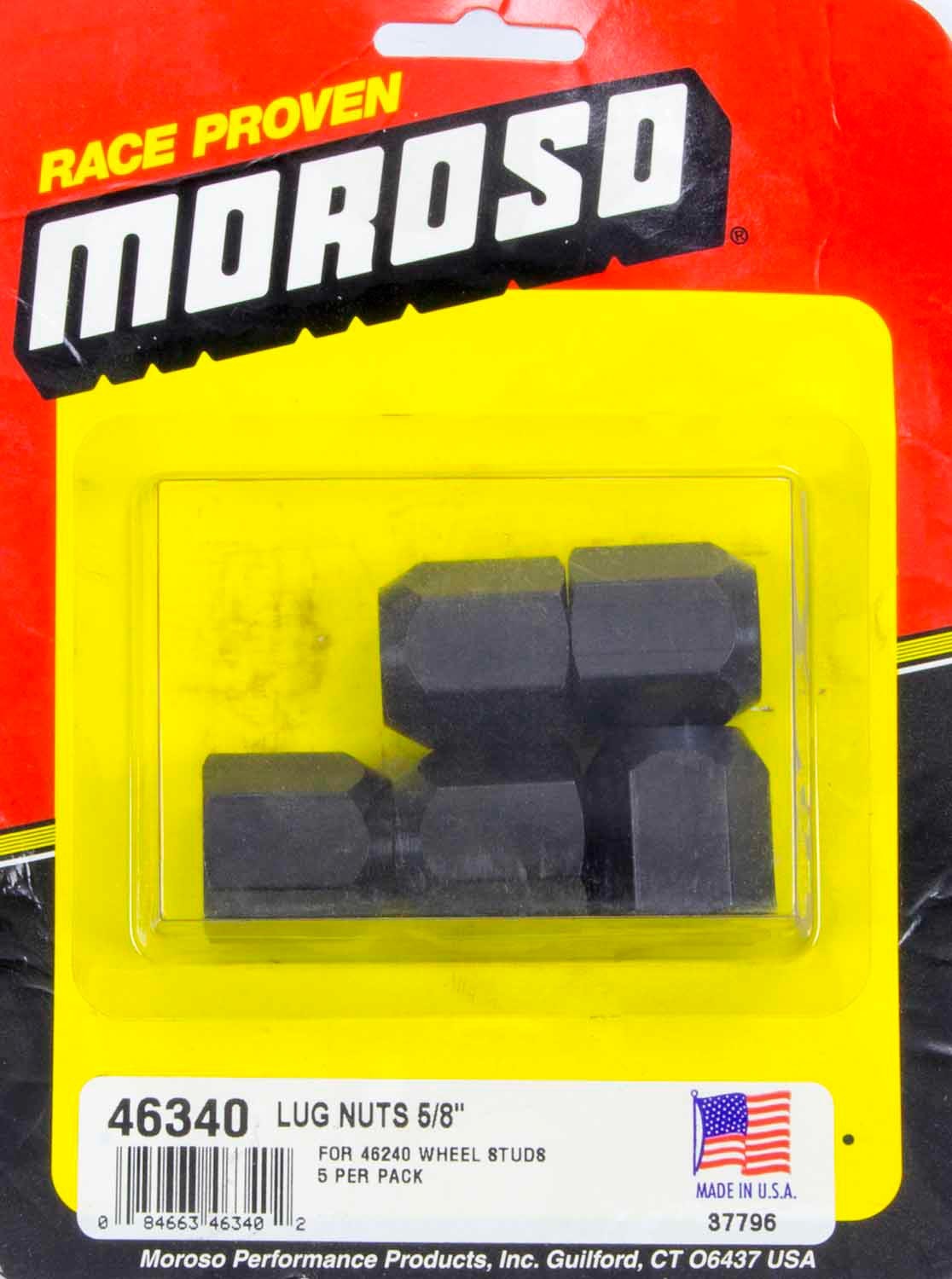 Moroso  5/8-16 Lug Nuts (5pk)   MOR46340