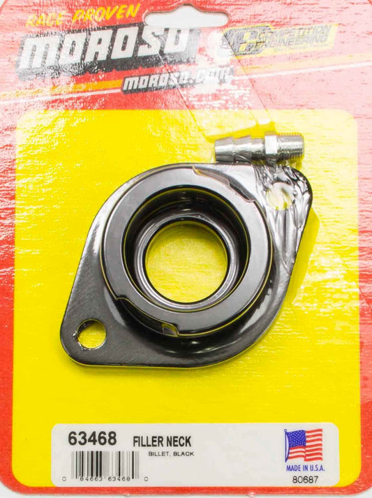 Moroso  Billet Filler Neck - Black  MOR63468