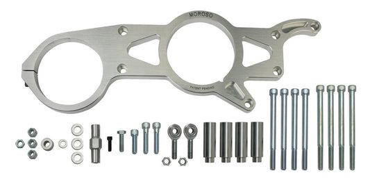 Moroso Alt/Vac Pump Mounting Bracket Kit - BBC MPN MOR63836 For Chevy