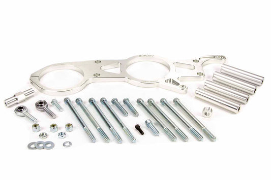 Moroso Alt/Vac Pump Mounting Brkt Kit - BBC MPN MOR63837 For Chevy
