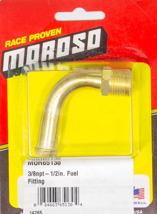 Moroso 3/8npt-1/2in. Fuel Fitting MPN MOR65130