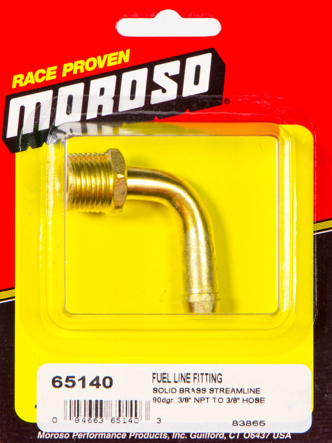 Moroso 3/8npt-3/8in. Fuel Fitting MPN MOR65140