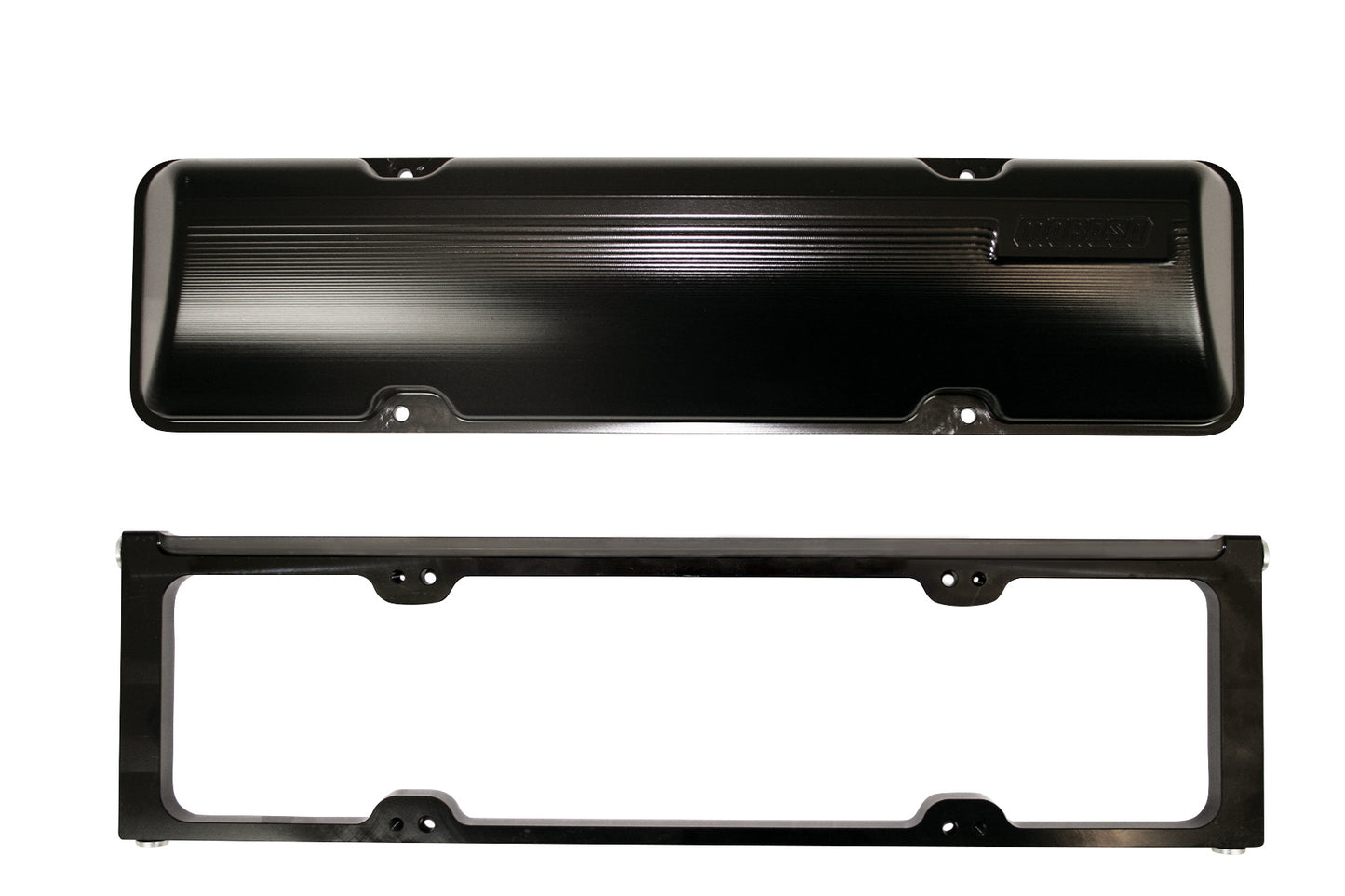 Moroso SBC Billet Alm Valve Cover Set 2-Piece Design MPN MOR68051 For Chevy