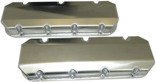 Moroso BBC Billet Rail Valve Cover Set wo/Logo MPN MOR68353 For Chevy
