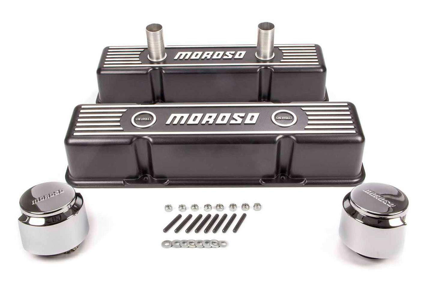Moroso  SB Chevy Blk Alum. V. Cv   MOR68371