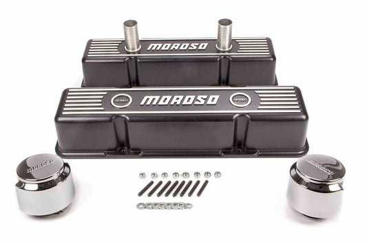 Moroso  SB Chevy Blk Alum. V. Cv   MOR68371