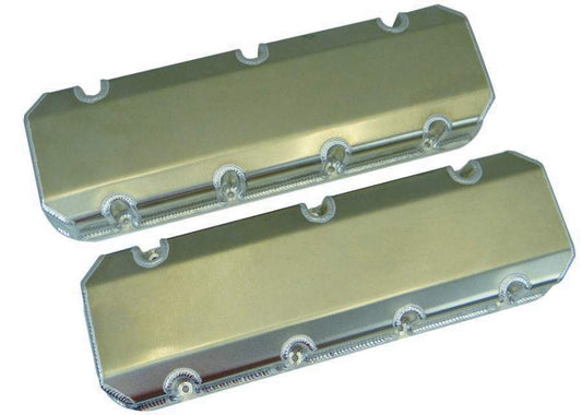 Moroso BBC Fab Alm Valve Covers w/Brodix SR20 Heads MPN MOR68487 For Chevy