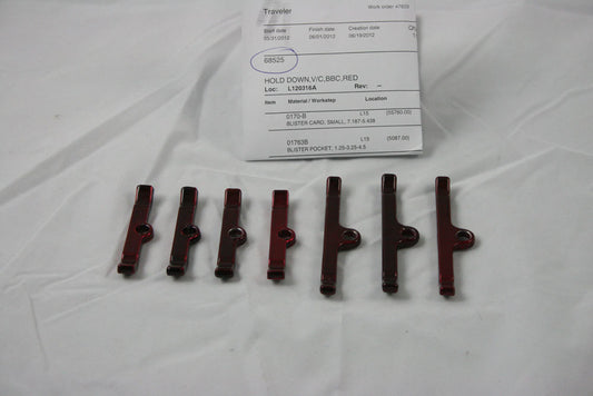 Moroso Hold Down V/C Bbc Red MPN MOR68525 For Chevy
