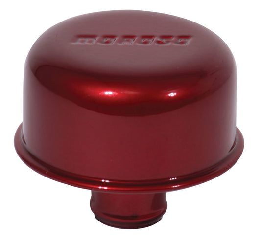 Moroso Breather- Valve Cover Push-In Style Red MPN MOR68718