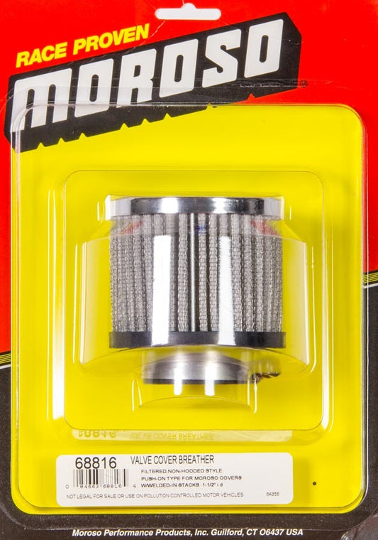 Moroso Chrome V. Cvr Breathers MPN MOR68816