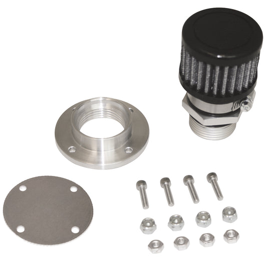 Moroso Valve Cover Breather Kit Bolt In Style - Aluminum MPN MOR68855