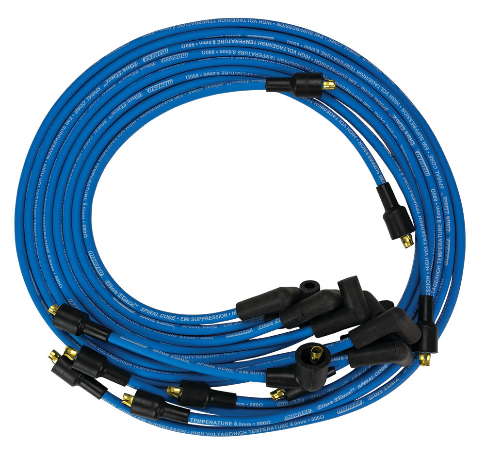 Moroso Blue Max Ignition Wire Set MPN MOR72655 For Mopar B / RB-Series