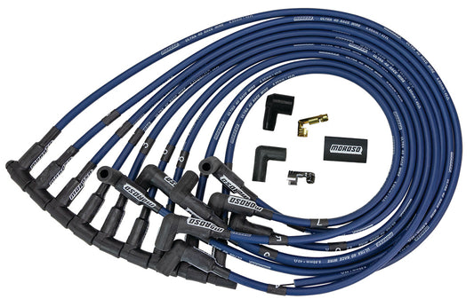Moroso  Ultra 40 Plug Wire Set BBC HEI - Blue  MOR73669