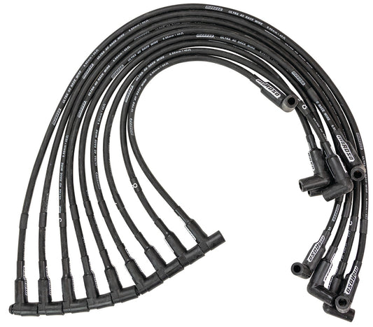 Moroso  Ultra 40 Plug Wire Set SBC Sprint Car Black  MOR73722