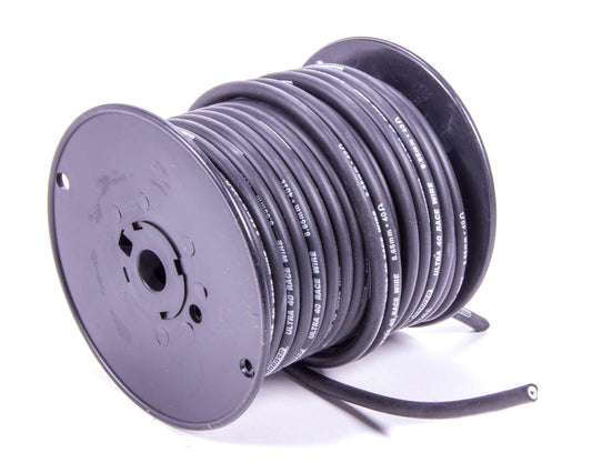 Moroso  Ultra 40 Ignition Wire Black 100ft Spool  MOR73838