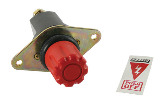 Moroso  Disconnect Switch - Red - Push to Disconnect  MOR74106
