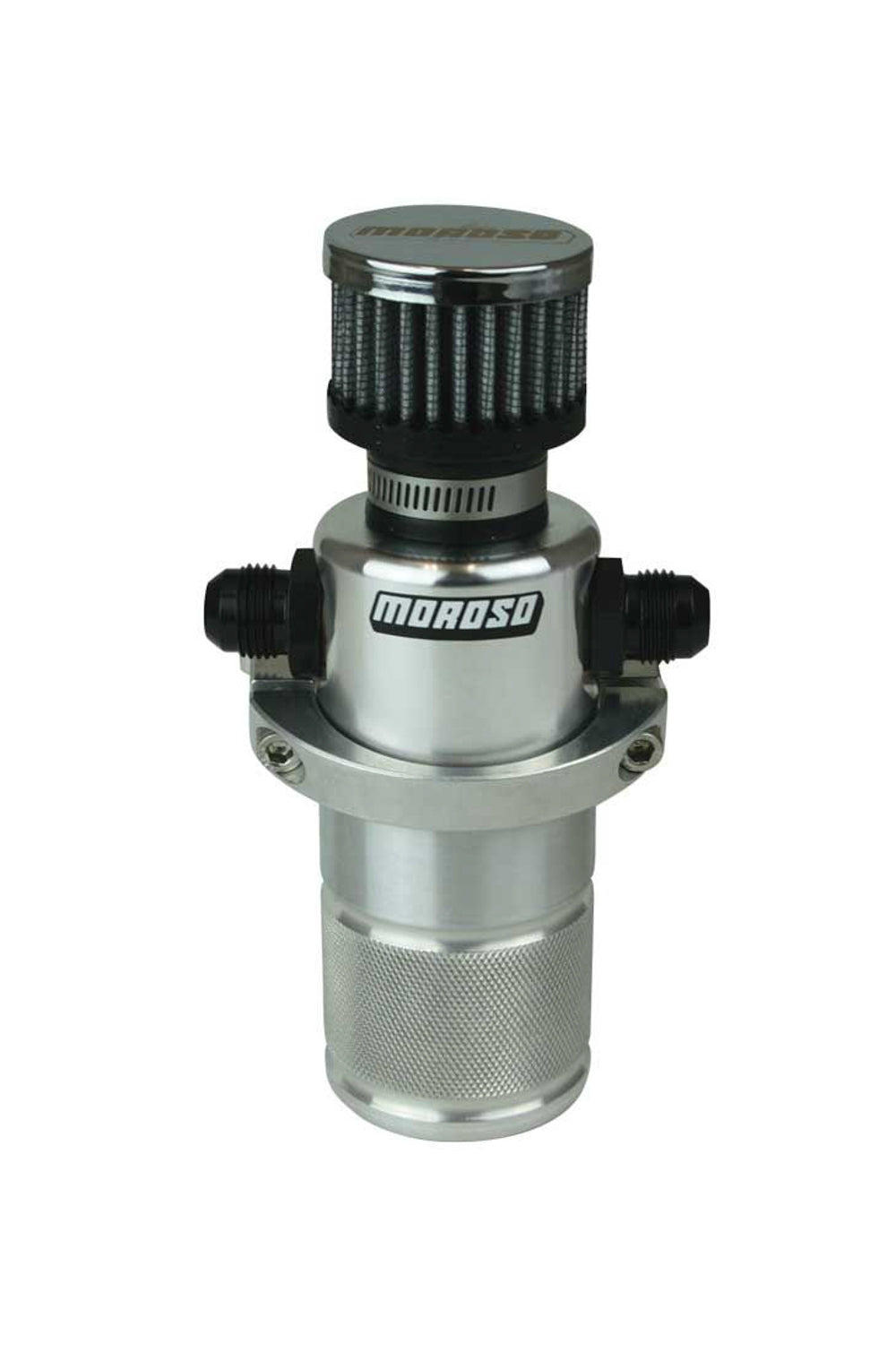 Moroso  Compact Breather Tank Billet Alm. Polished  MOR85396