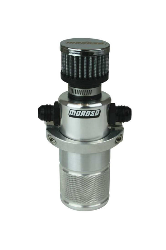 Moroso  Compact Breather Tank Billet Alm. Polished  MOR85396