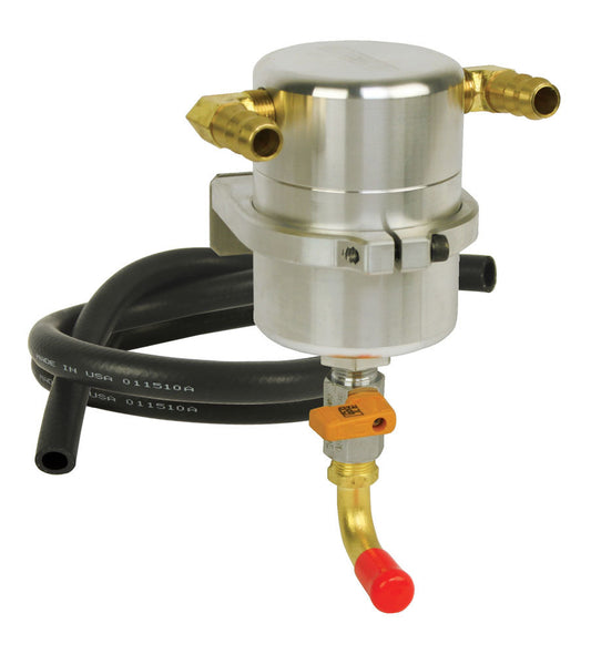 Moroso Air/Oil Separator - 2010-Up Camaro SS MPN MOR85487 For Chevy Camaro 2010-13